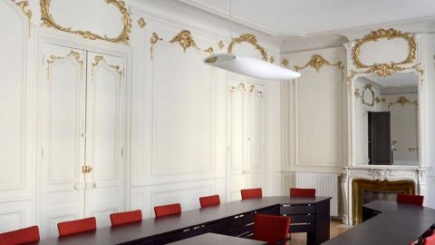 Salon d'honneur sur le site de Pey-Berland © université de Bordeaux